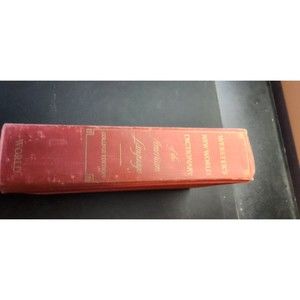 Webster's New World Dictionary The American Language College Edition - 1962